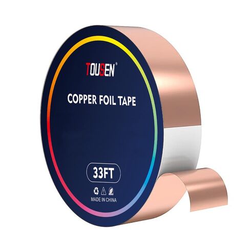 0.05mm x 1" x 33FT JC-ST90 Double Conductive Copper Foil Tape – EMI Shielding, 99.95% Purity for Circuits & Static Control in Saudi Arabia