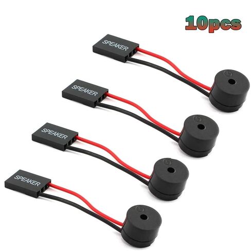 10pcs Mini Speaker Interanal Computer Motherboard Speaker Mini Onboard Case Buzzer Board Beep Alarm Speaker Kit in Saudi Arabia