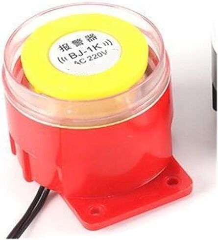 High Decibel 24V Active Sounder BJ-1K Dual Audio Siren Sound and Light Alarm Wall Anti-Theft Buzzer(BJ-1KAC380V) in Saudi Arabia