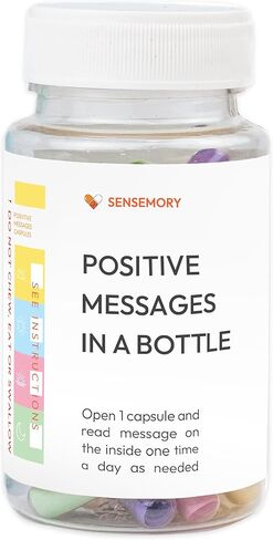 Pre-Written Message in a Bottle (Inspirational), Inspirational Quotes in a Bottle, Teacher Appreciation Gifts, Self Encouragement Gifts for Men in Saudi Arabia