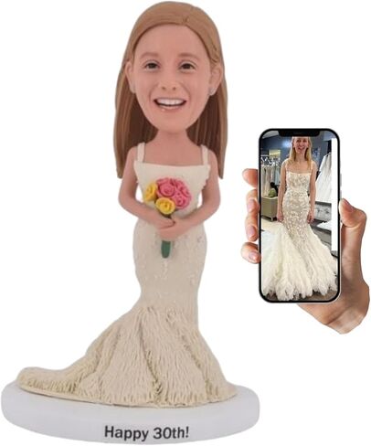 Custom Bobblehead,Personalized Custom Full,Custom Personalized Unique Handmade Bobbleheads Figurine,Action Figure Based on Your Photo in Saudi Arabia