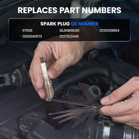 6619 Iridium Spark Plugs 6 Pack Compatible With BMW Lexus RX350 ES350 RX450h Toyota Camry Avalon Tundra 4Runner Sienna Highlander RAV4 Outback Saab Volvo Subaru 2.5L-4.0L L6 V6 H6 LFR6AIX-11 in Saudi Arabia