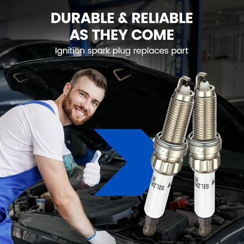 6619 Iridium Spark Plugs 6 Pack Compatible With BMW Lexus RX350 ES350 RX450h Toyota Camry Avalon Tundra 4Runner Sienna Highlander RAV4 Outback Saab Volvo Subaru 2.5L-4.0L L6 V6 H6 LFR6AIX-11 in Saudi Arabia