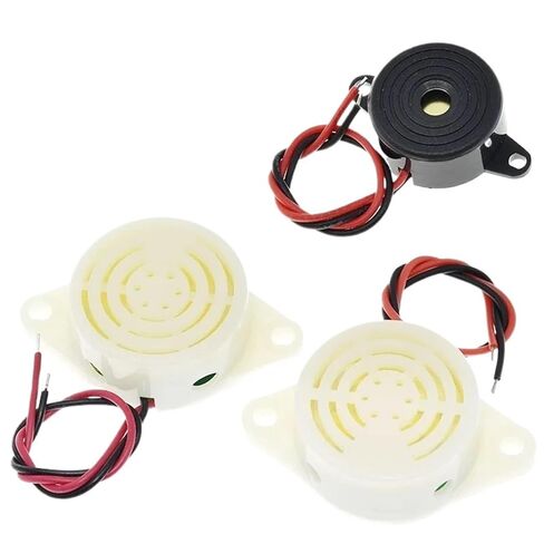95DB Alarm High-Decibel DC 3-24V 12V Electronic Buzzer Beep Alarm Intermittent Continuous Beep Car Van SFM-27(SFM-20B) in Saudi Arabia