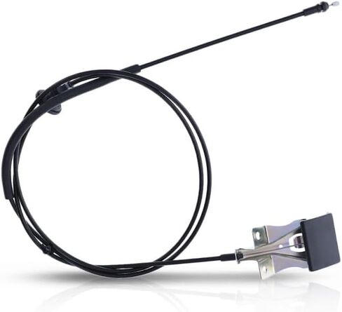 KarParts360 For Nissan Frontier 2005-2017 Hood Release Cable | Black | Plastic/Metal | 79 Inches | With Handle | Replacement For 65621EA500, 65621ZS00A in Saudi Arabia