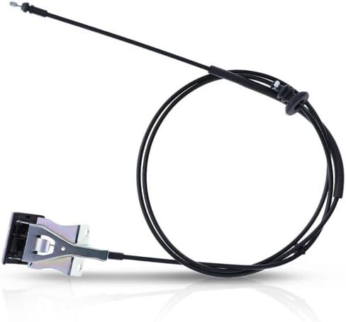 KarParts360 For Nissan Frontier 2005-2017 Hood Release Cable | Black | Plastic/Metal | 79 Inches | With Handle | Replacement For 65621EA500, 65621ZS00A in Saudi Arabia