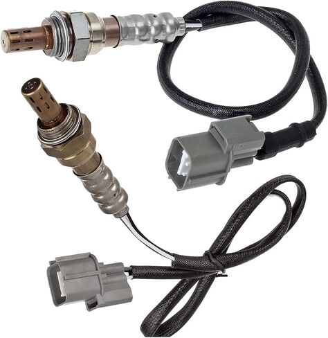 MAXFAVOR 234-4099 234-4065 2Pcs Oxygen Sensor Upstream and Downstream O2 Sensor Replacement for 2000 1999 1998 1997 1996 Honda Civic 1.6L D16Y5 D16Y7 Engine O2 Sensor in Saudi Arabia