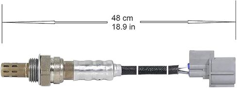 MAXFAVOR 234-4099 234-4065 2Pcs Oxygen Sensor Upstream and Downstream O2 Sensor Replacement for 2000 1999 1998 1997 1996 Honda Civic 1.6L D16Y5 D16Y7 Engine O2 Sensor in Saudi Arabia