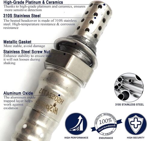 HiSport 250-24773 Oxygen Sensor Upstream Downstream Compatible with Suzuki XL-7, Pontiac Torrent, GMC Canyon Acadia Limited, Chevrolet Traverse Equinox Colorado Camaro, Cadillac XTS, Buick Enclave in Saudi Arabia