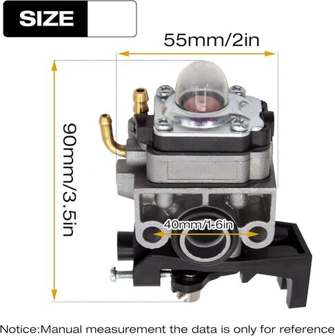 16100-Z0H-825 GX35 Carburetor Replacement for Honda GX25 GX25N GX25NT FG110 FG110K1 HHT25S 4 Cycle Engine Replaces #16100-Z0Z-034 16100-Z0Z-815 16100-Z0H-053 WYB-16C in Saudi Arabia