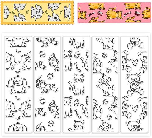 Wishing Words Clear Stamps 6.3x4.3 Happy Love Rubber Stamps Sentiments Silicone Stamp Heart Star Transparent Stamps for Holiday Card Making DIY Scrapbooking Journal Decor in Saudi Arabia