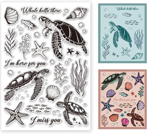 Wishing Words Clear Stamps 6.3x4.3 Happy Love Rubber Stamps Sentiments Silicone Stamp Heart Star Transparent Stamps for Holiday Card Making DIY Scrapbooking Journal Decor in Saudi Arabia