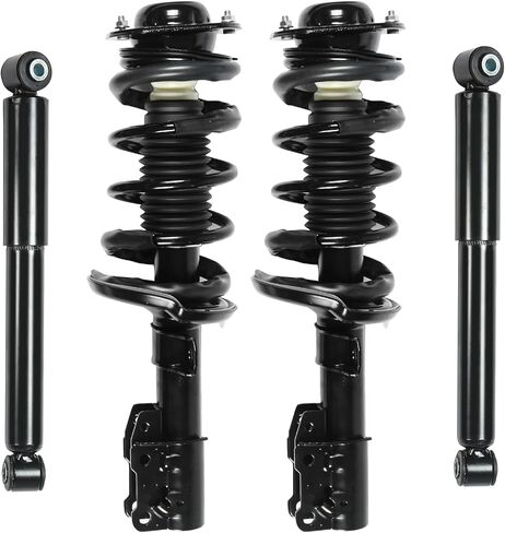 2PCS Front Struts w/Coil Spring Assemblies Fits 2005-2010 Pontiac G6 | 2004-2012 Chevy Malibu | 2007-2009 Saturn Aura Shock Absorbers Replacement #172200 172199 in Kuwait