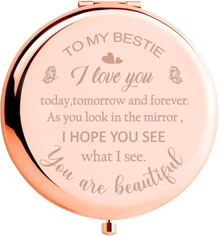 Niece Gifts from Auntie, Bithday Gift for Niece from Aunt, Niece Birthday Gifts Compact Mirror Wedding Anniversary for Niece in Saudi Arabia