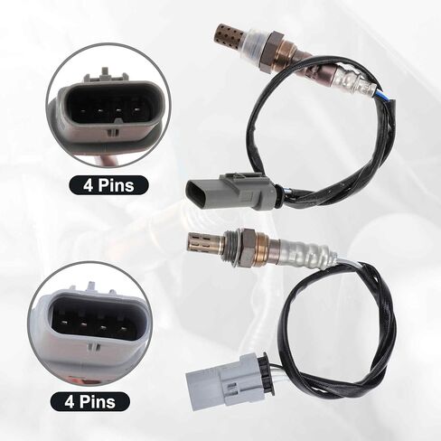 ACROPIX مستشعر الأوكسجين المنبع والمصب لسيارة شيفروليه بليزر L4 2.5L 2019-2021 لسيارة شيفروليه كامارو V6 3.6L 2016-2017 مستشعر O2 250241133 4 قطعة in Kuwait