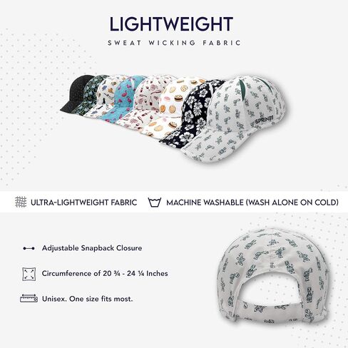 Sprints Race Day Performance Running Cap | The Lightweight, Quick Dry, Sport Hat, One Size, Unisex (Beach Closed) in Kuwait