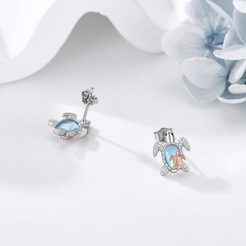 Jellyfish Earrings 925 Sterling Silver Jellyfish Jewelry Dangle Earrings Present for Women in Kuwait