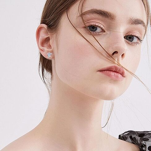 Jellyfish Earrings 925 Sterling Silver Jellyfish Jewelry Dangle Earrings Present for Women in Kuwait