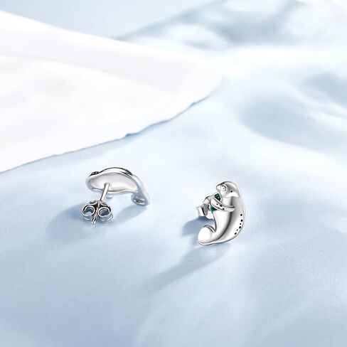 Jellyfish Earrings 925 Sterling Silver Jellyfish Jewelry Dangle Earrings Present for Women in Kuwait