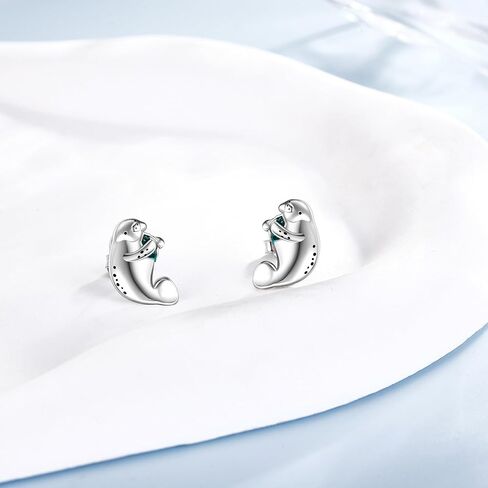 Jellyfish Earrings 925 Sterling Silver Jellyfish Jewelry Dangle Earrings Present for Women in Kuwait