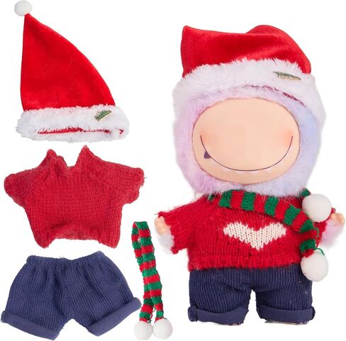 Clothes for 17cm(NO Doll),, Cute Clothes Set for Lububu 17cm Doll,Cute Dolls Outfit Accessories for Girls Boys Collectors in Saudi Arabia