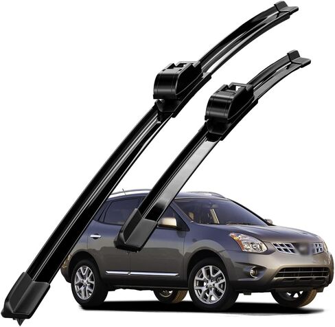 Compatible With Nissan Rogue 2008-2023 Front Windshield Wipers Water Repellent Available in All-Seasons OEM Quality Set of 2 (Driver & Passenger Side) in Saudi Arabia