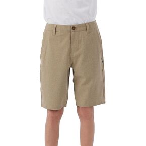 O'NEILL Boy's 18 Inch Reserve Slub Hybrid Shorts - Water Resistant Boys Shorts with Quick Dry Fabric and Pockets in Saudi Arabia