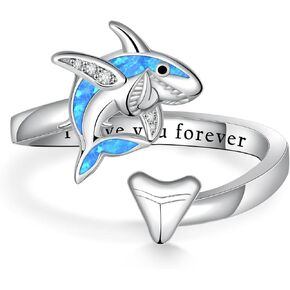 Goat Gifts Goat Ring 925 Sterling Silver Cute Goat Open Ring Goat Jewelry Gifts for Women Goat Lovers in Kuwait