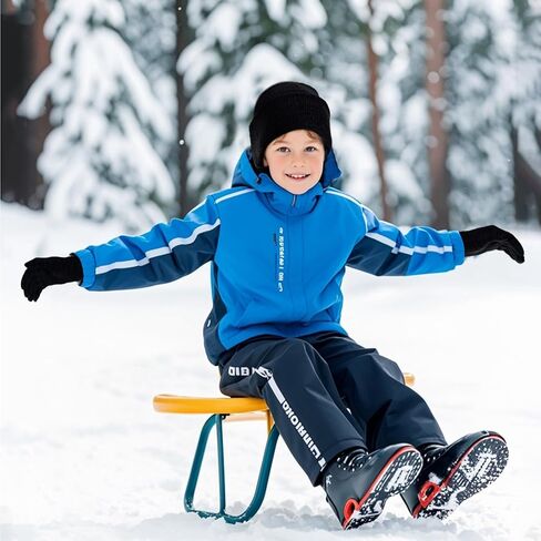 6 Pack Winter Hats and Gloves Beanies Hats and Gloves Set Warm Beanies Hats Elasticity Full Finger Gloves for Cold Weather in Kuwait