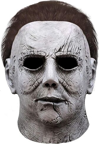 قناع مايكل مايرز للهالوين من WPOZD، أقنعة مخيفة من اللاتكس للبالغين، رائعة للحفلات التنكرية وعيد الفصح in Kuwait