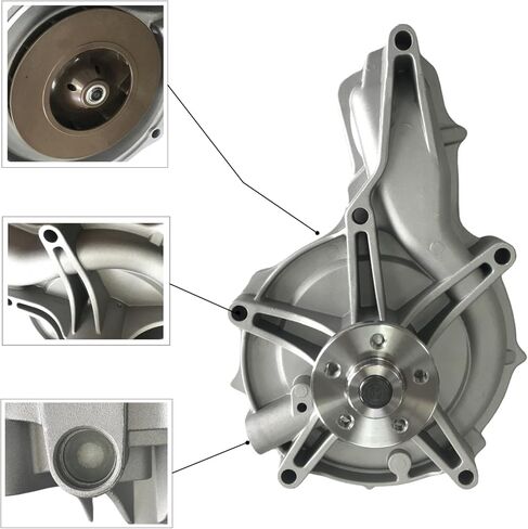 20464403 Water Pump p Compatible 24070789 22902431 24152058 FIT VOLVO D13 US 20464403 Coolant pum Fit for Volvo FH13 FH16 FM9 FM11 FM13 Mack MP7 MP8 Engine TKB 70.030 3161436 in Saudi Arabia