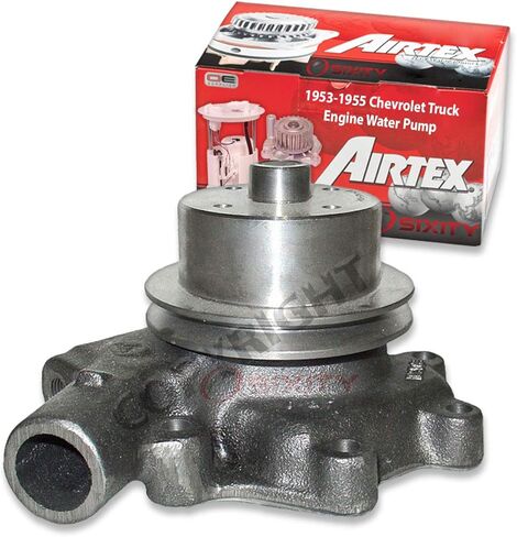 مضخة مياه محرك Airtex متوافقة مع شاحنة شيفروليه 3.5 لتر 3.8 لتر L6 1953-1955 in Saudi Arabia
