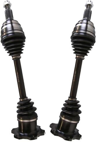 AutoShack Front CV Axle Shaft Assembly Set of 2 Replacement for 2007-2018 Chevrolet Silverado 1500 4WD 2007-2018 GMC Sierra 1500 4WD 2007-2020 GMC Yukon 4WD Driver and Passenger Side DSK052052 in Saudi Arabia