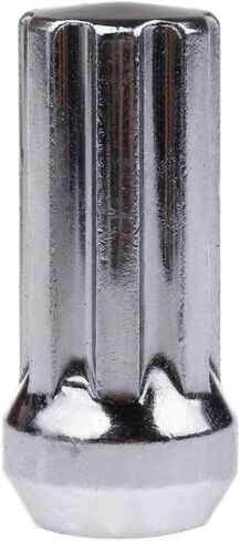 SCITOO 32pcs 9/16" Wheel Lug Nuts Set Tall 2 * 0.90 Closed End Lug Nuts +2 Socket Key Replacement fit for Dodge for Ford for Ram OEM Factory Chrome in Saudi Arabia