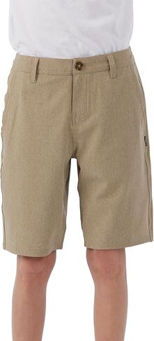 O'NEILL Boy's 18 Inch Reserve Slub Hybrid Shorts - Water Resistant Boys Shorts with Quick Dry Fabric and Pockets in Saudi Arabia