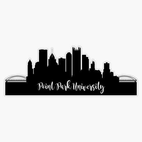 Point Park University Sticker Bumper Sticker Vinyl Decal 5" in Saudi Arabia