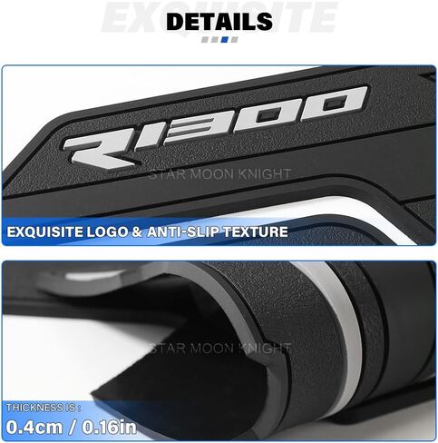 R 1300 RT Rubber Anti-slip Sticker Decals Tank Grips For BMW R1300RT R 1300RT 2025 2026+ Tank Pads Knee Traction Protective pads Accessories (Middle) in Saudi Arabia