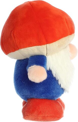 Aurora Vibrant Spring The Gnomlinis Mushroom Gnome Stuffed Animal - Decorative Charm - Endless Fun - Red 8 Inches in Saudi Arabia