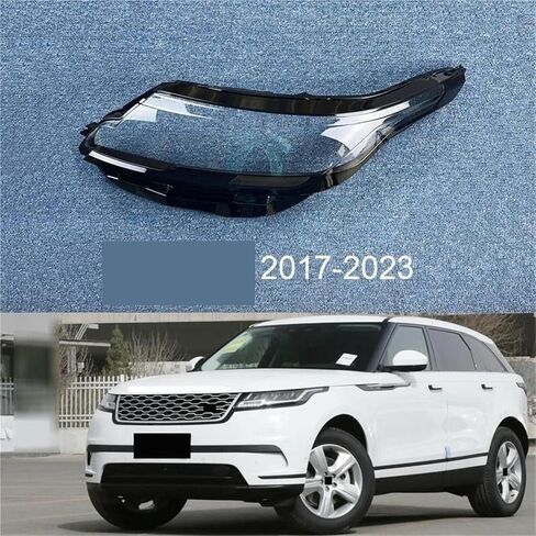 Compatible for Land Rover Range Rover Velar 2017-2023 Car Headlamp Cover Lampshade Headlight Shell Lamp Mask Glass Lens(Right) in Saudi Arabia