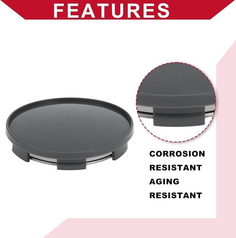 Universal Car Wheel Center Hub Cap/Rim Cover Hub Caps/for Most Cars/Snap-in Plastic 68mm 2.68" OD in Saudi Arabia