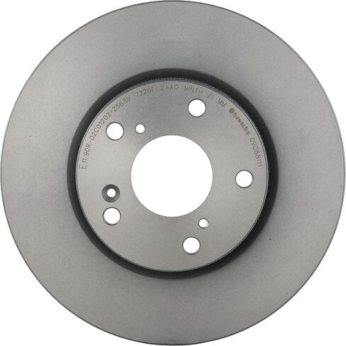Brembo 09.D881.11 UV Coated vented Brake Rotor HONDA OE# 45251TBAA00 in Saudi Arabia