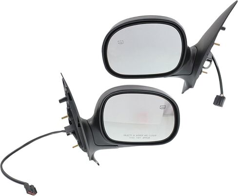 Garage-Pro Driver & Passenger Side Power Heated Mirrors for Ford Expedition 1997-2002 Textured in Saudi Arabia