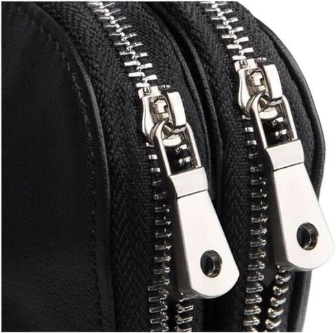 Carrying Cases Genuine Leather Briefcases Handbags Crossbody Bags Shoulder Bags Laptop Bags(Black) in Saudi Arabia