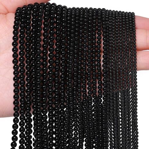 Songxi 120pcs 3mm Rose Quartz Natural Round Stone Beads for Jewelry Making, Smooth Loose Small Gemstone Beads for Bracelets Necklace, Chakra Stones with Energy Power in Saudi Arabia