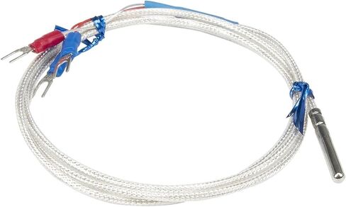 FTARP10 PT100 1.5m Cable Roller Groove Probe Head Waterproof oilproof anticorrosive Type RTD Temperature Sensor(4x30mm Probe 2B) in Saudi Arabia