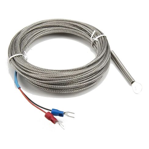 7m Metal Shielded Cable with 5mm 6mm 10mm Diameter Hole Ring for thermocouple Temperature Sensor(K 5mm Hole) in Saudi Arabia