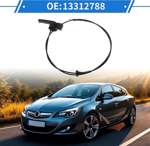 Hood Latch Release Cable for Opel for Astra J 2011 No.13312788 Engine Hood Release Cable 1 Pcs in Saudi Arabia