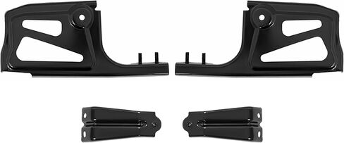 KUAFU Set of 2 Front Bumper Bracket Compatible with 2016-2023 Toyota Tacoma Replacement for TO1043127 TO1042127 5327304040 5327404040 Steel Electrophoresis Primed Black Left & Right Side in Saudi Arabia