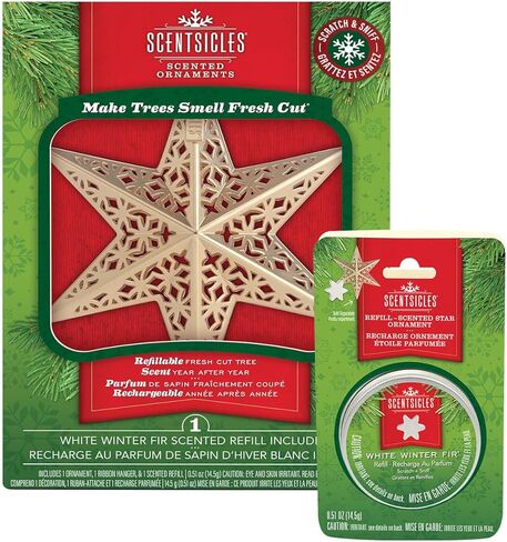 Scentsicles White Winter Fir Scented Star Refill 2 Pack (Refill for the Scentsicles Metal Stars Only) in Saudi Arabia