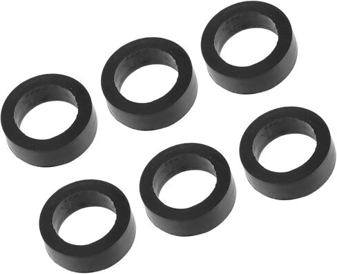 16636-0B010 Fuel Injector Seal O-Ring for Nissan Frontier 1999-2004 / Injector Lower Insulator/Durable / 6 Pcs Black Replacement in Saudi Arabia